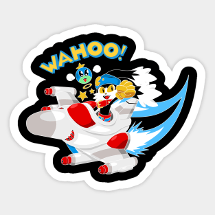 Klonoa X Galaga Sticker